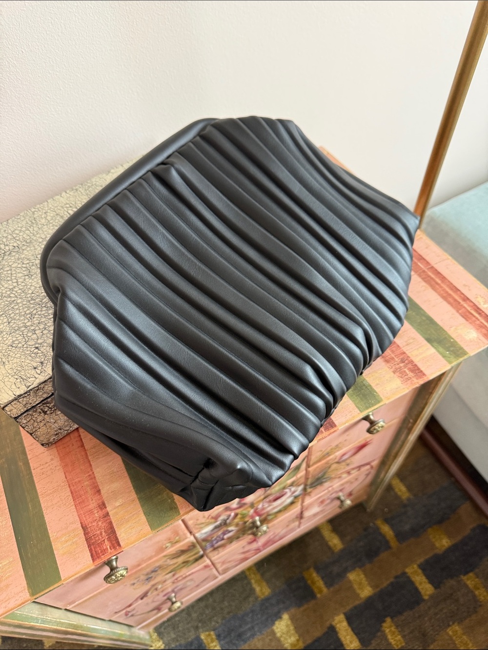 Faux leather Clutch